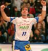 Roman Pungartnik - HSV Hamburg - im Spiel der 3. Runde des EHF-Pokals gegen ZTR Zaporoshje<br />Foto: Uwe Stelling