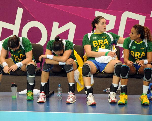 Trauer Brasilien, NOR-BRA, Viertelfinale Olympische Spiele 2012, London 2012