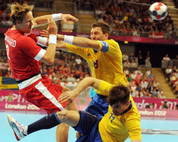 Kasper Sondergaard in der Offensive im Trikot des dänischen Nationalteams