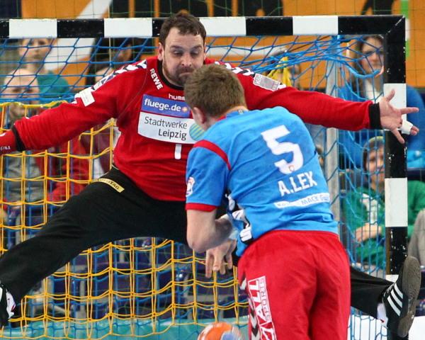 Michael Galia im Spiel gegen Hüttenberg