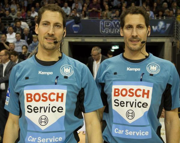 Die Zwillinge Andreas und Marcus Pritschow pfeifen seit 1993 zusammen