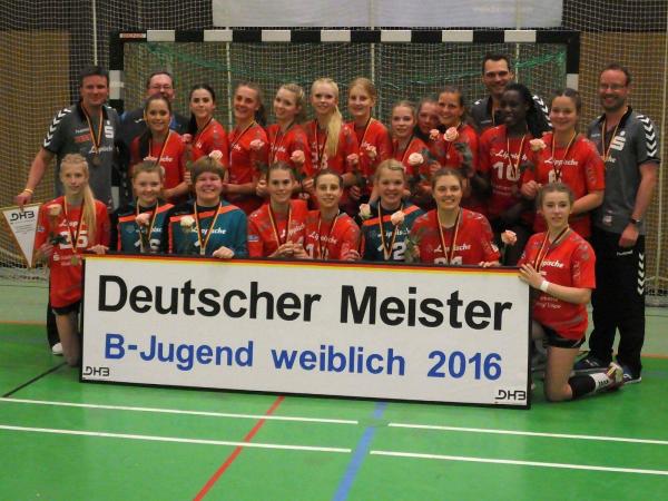 Die HSG Blomberg-Lippe ist Deutscher B-Jugend-Meister 2016