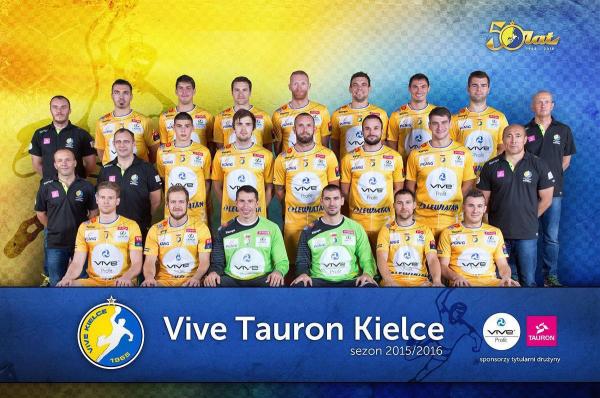 Letzte Saison lief der polnische Meister noch unter dem Namen "Vive Tauron Kielce" auf. Nach dem Ende der Partnerschaft mit Tauron sucht der Verein nach einem neuen Namenssponsor.