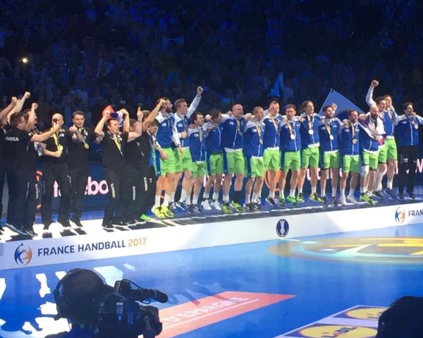 Sloweniens Gewinn der Bronzemedaille bei der WM 2017 löste im Land große Euphorie aus. Jetzt will sich der Verband um eine der kommenden Europameisterschaften bewerben.