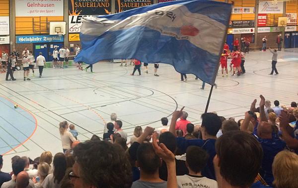 350 Fans der HSG Hanau reisten mit nach Gelnhausen