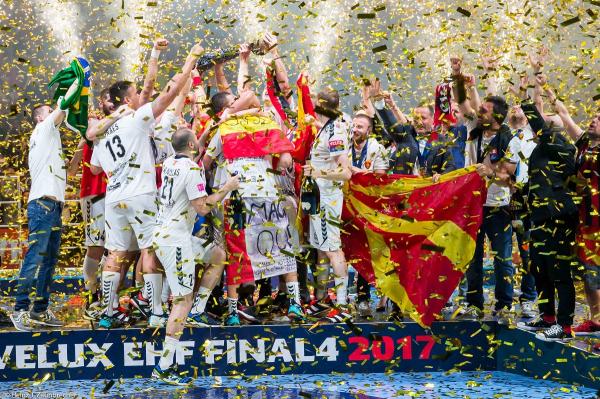 Jubel bei Vardar Skopje über den Champions League Titel