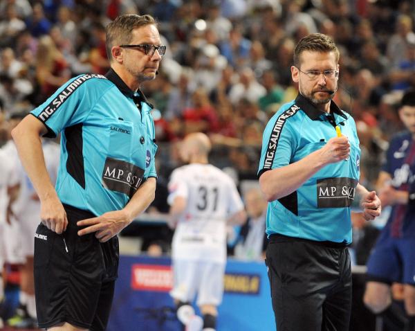 Marcus Helbig und Lars Geipel leiteten das diesjährige Champions-League-Finale