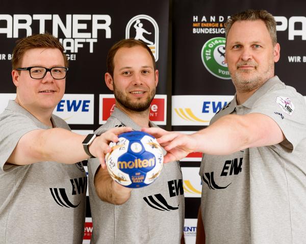 Andreas Lampe, Niels Bötel und Henning Sohl bilden das Trainertrio des VfL