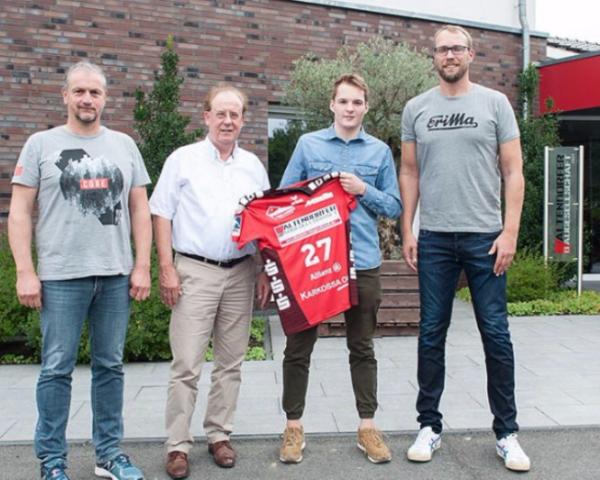 Alec Smit verlängert seinen Vertrag in Nordhorn