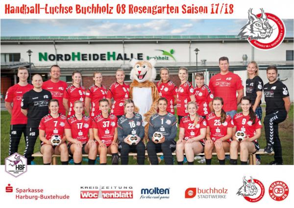 Das Team des Zweitliga-Spitzenreiters Buchholz 08-Rosengarten