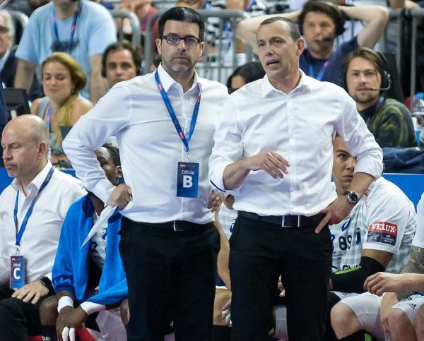 Patrice Canayer (re.) steht mit Montpellier im Finale