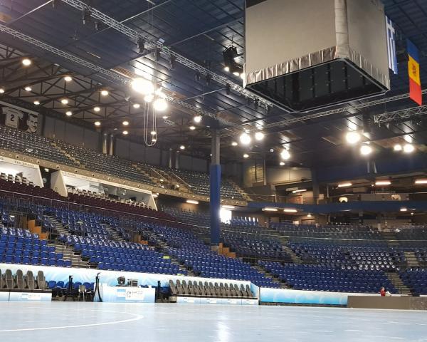 Die Kieler Sparkassen Arena ist bereit für das Final4