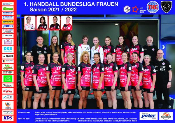 Teamfotos HBF1 2021/22 - Thüringer HC