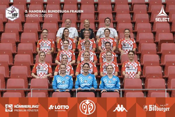 Teamfotos HBF2 2021/22 - 1. FSV Mainz 05
