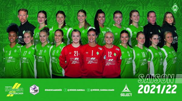 SV Werder Bremen - Neues Teamfoto 2021/22