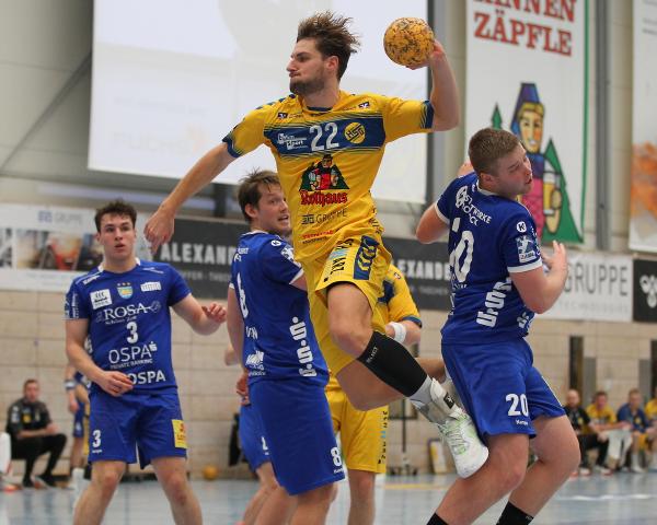 Konstanz und Rostock steigen neben Würzburg aus der 2. Handball-Bundesliga in die 3. Liga ab.