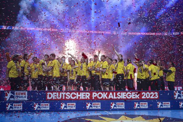 Die Rhein-Neckar Löwen sind DHB-Pokalsieger 2023.