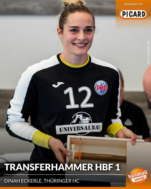 Dinah Eckerle, Thüringer HC - Transferhammer HBF1 - Sommer 2023
