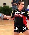 Anna Loerper war am Wochenende als eine von fünf deutschen Nationalspielerinnen im DHB-Dress im Einsatz