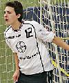 Sabine Englert konzentriert - Bayer Leverkusen  (Saison 2005/06, DHB-Pokal gegen Leipzig)<br><br />Foto: Heiner Lehmann/www.sportseye.de