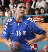 Kristina Franic beim Siebenmeter - Kroatien beim Vier-Länder-Turnier in Riesa  (April 2006)