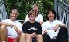 BSV-Neuzugnge 06-07: Melanie Lorenz, Julia Lupke, Anja Reiner; hinten: Heike Axmann