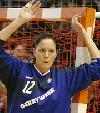Alexandra Gräfer - Deutschland - beim Sieg gegen Dänemark - 4-Nationen-Turnier in Paris 5.11.2006<br />Foto: Christopher Monz