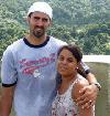 Jaliesky Garcia und Ehefrau Maribel - Der frhere Gppinger Bundesligaspieler ist nun Nationaltrainer von Puerto Rico.