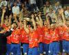 Jubel Spanien, ESP-DEN, WM 2013, WM-Pokal, WM-Titel