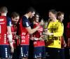 Flensburger Jubel nach dem Gewinn des Supercups
Supercup 2013
FLE-THW