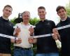 Auslosung U20 EM: Florian Reisinger, Roland Marouschek, Kristian Pilipovic, Christian Kislinger