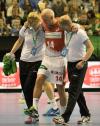 Johan Petersson, HSV Hamburg, Verletzung im EHF-Cup Halbfinale gegen Skjern