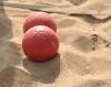 Beachhandball, Ball im Sand, xxx