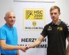HSC Coburg - Geschäftsführer Wolfgang Heyder (l.) und Athletiktrainer Johannes Heufelder