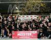 Die HSG Bensheim/Auerbach Flames feiert Meisterschaft in 2. Bundesliga