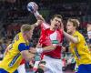Rasmus Lauge erzielte elf Treffer, wurde mit Dänemark aber von Schweden ausgebremst