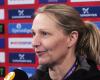 EHF Euro 2018, Europameisterschaft Frauen, Media Call Finale, Helle Thomsen /Niederlande