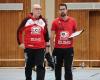 Co-Trainer Hans Peter Müller, Trainer Stefan Neff - SGSH Dragons