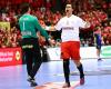 Niklas Landin und Rasmus Lauge jubeln über WM-Gold mit Dänemark