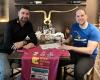 Spono Eagles Nottwil: Mirco Stadelmann (Assistenzcoach und Sportchef) und Ike Cotrina (Headcoach)