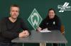 Martin Lange und Svenja Schultz, Jugend-Koordinatorin, SV Werder Bremen