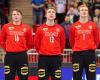 Pascal Bochmann, Lasse Ludwig, David Sp�th, U20-Nationalmannschaft, Junioren-Nationalmannschaft