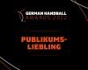 Wer gewinnt den "German Handball Award" 2022 als Publikumsliebling? 