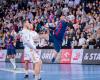 Ludovic Fabregas, FC Barcelona, against THW Kiel, THW