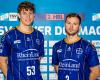 S�ren Steinhaus (U21-Weltmeister) und Joshua Reuland (Vizekapit�n) - TSV Bayer Dormagen