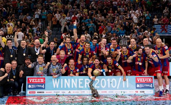 FC Barcelona Gewinner CL 2010/11 - Siegerehrung CL-Final4 2011, Champions League