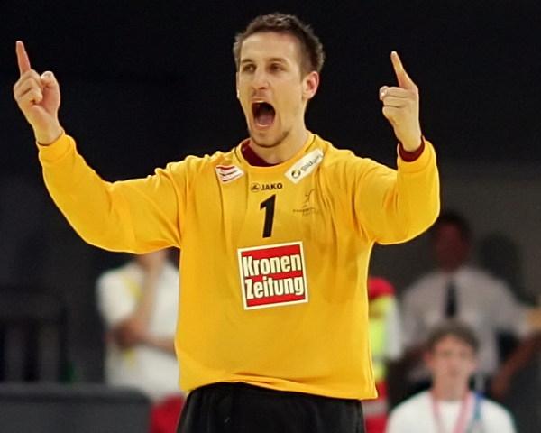 Thomas Bauer jubelte zuletzt im Trikot des ÖHB über drei Punkte gegen Serbien