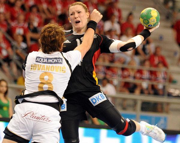 Steffi Melbeck gegen Montenegro