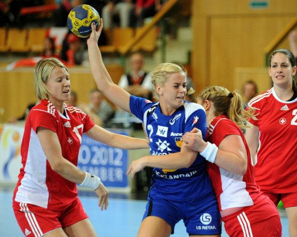 Karen Knuttsdottir erzielte sieben Treffer - Island unterlag dennoch in der Slowakei