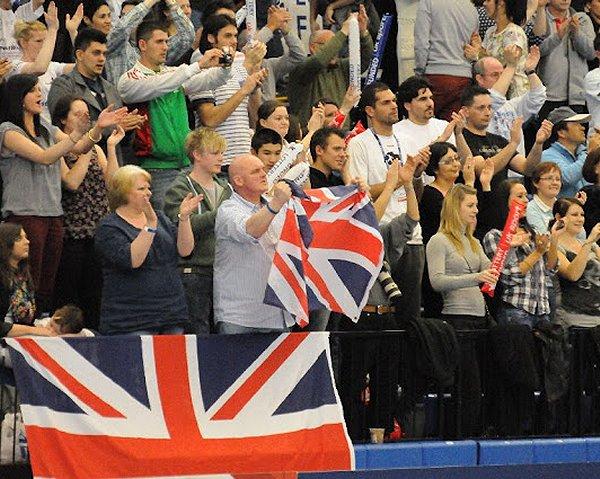 Great Britain celebrates advancing to the next round of the EHF EURO qualifiers for the first time in history (stock foto).